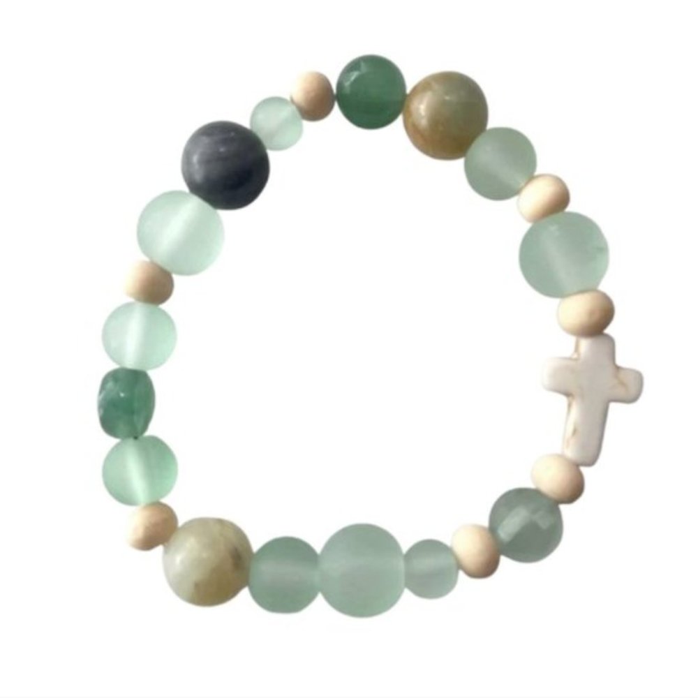 "Through the Ups & Downs" Simply Swank Signature Essential Oil Diffuser Bracelet
